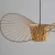 Lampa designerska wisząca KAPELUSZ SOMBRERO ST-8052-80 beżowa - Step Into Design